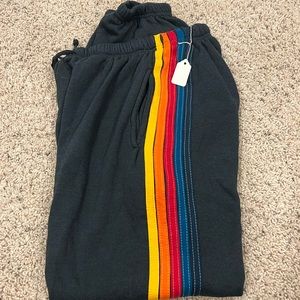 Brand new Aviator Nation alsweat pants